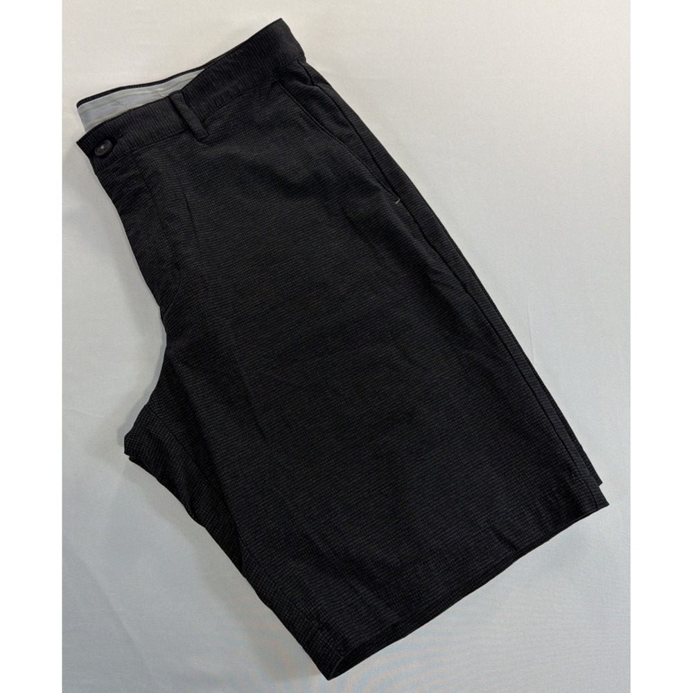 Tommy Bahama Mens Shorts Size 34 Gray Textured Casual Flat Front
